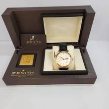 Thumbnail von Zenith Elite Dual Time Grande Class Ouro Rosé 44mm Automático Completo