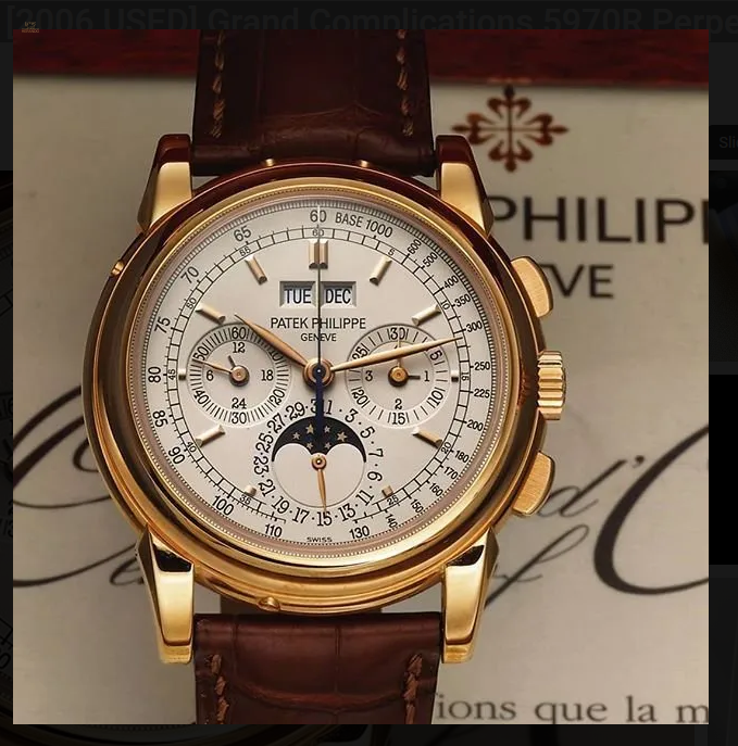Patek Philippe [2006 USED] Grand Complications 5970R Perpetual Calendar Chronograph