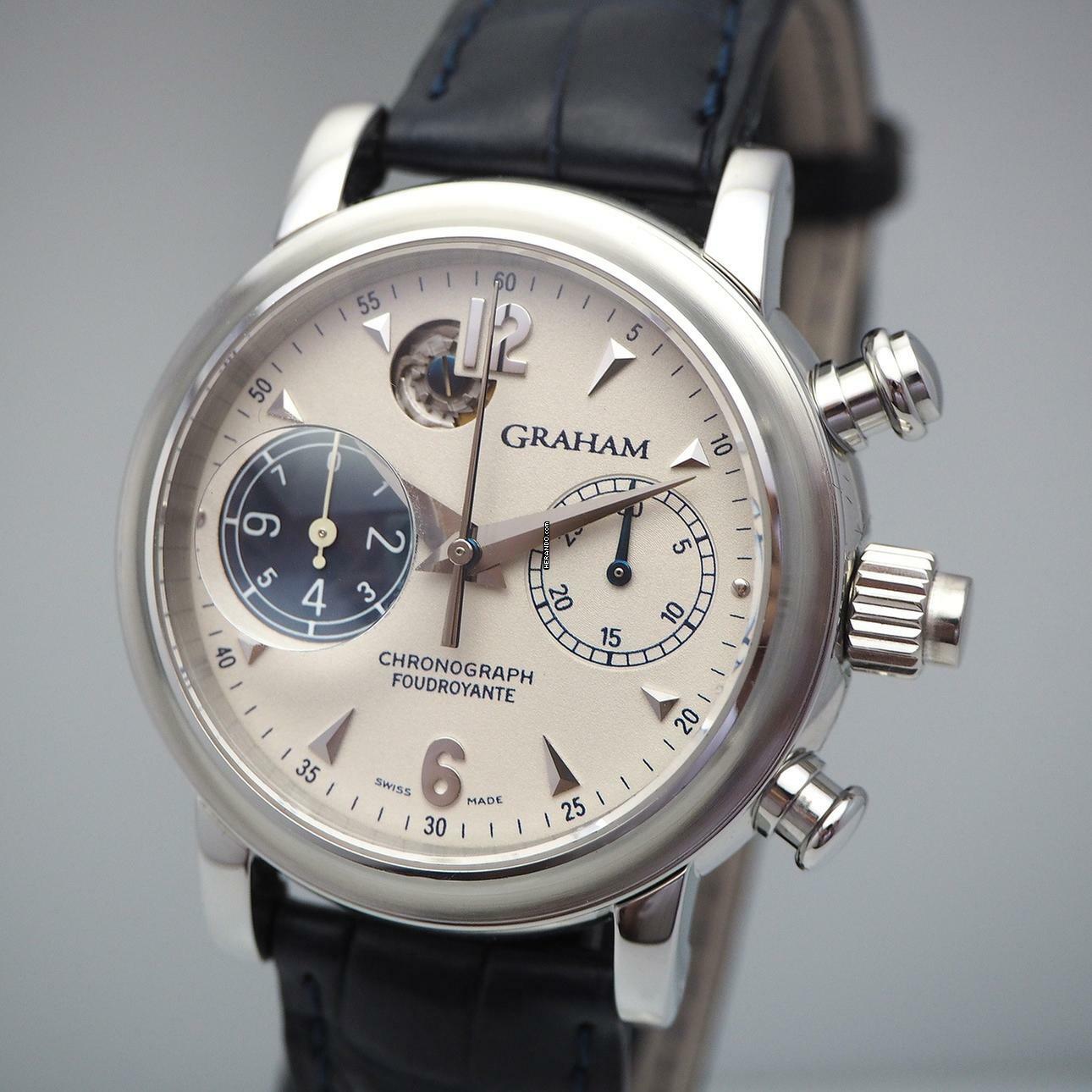 Graham Foudroyante Split Seconds Chronograph PLATINUM 950 Limited Edition 25 </h1>