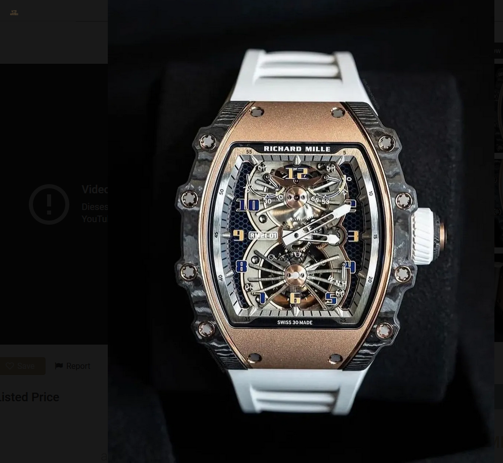 Richard Mille [NEW] RM 21-01 Tourbillon Aerodyne