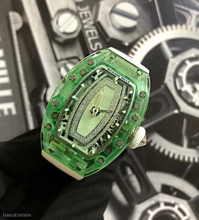 Richard Mille [NEW] RM 07-02 Green Sapphire Automatic Ladies Watch