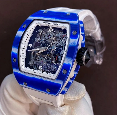 2020 Paper Richard Mille RM 17-01 Tourbillon Blue Carbon TPT