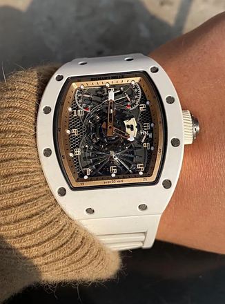 Richard Mille [NEW] RM 022 Tourbillon Aerodyne Dual Time Zone Watch 