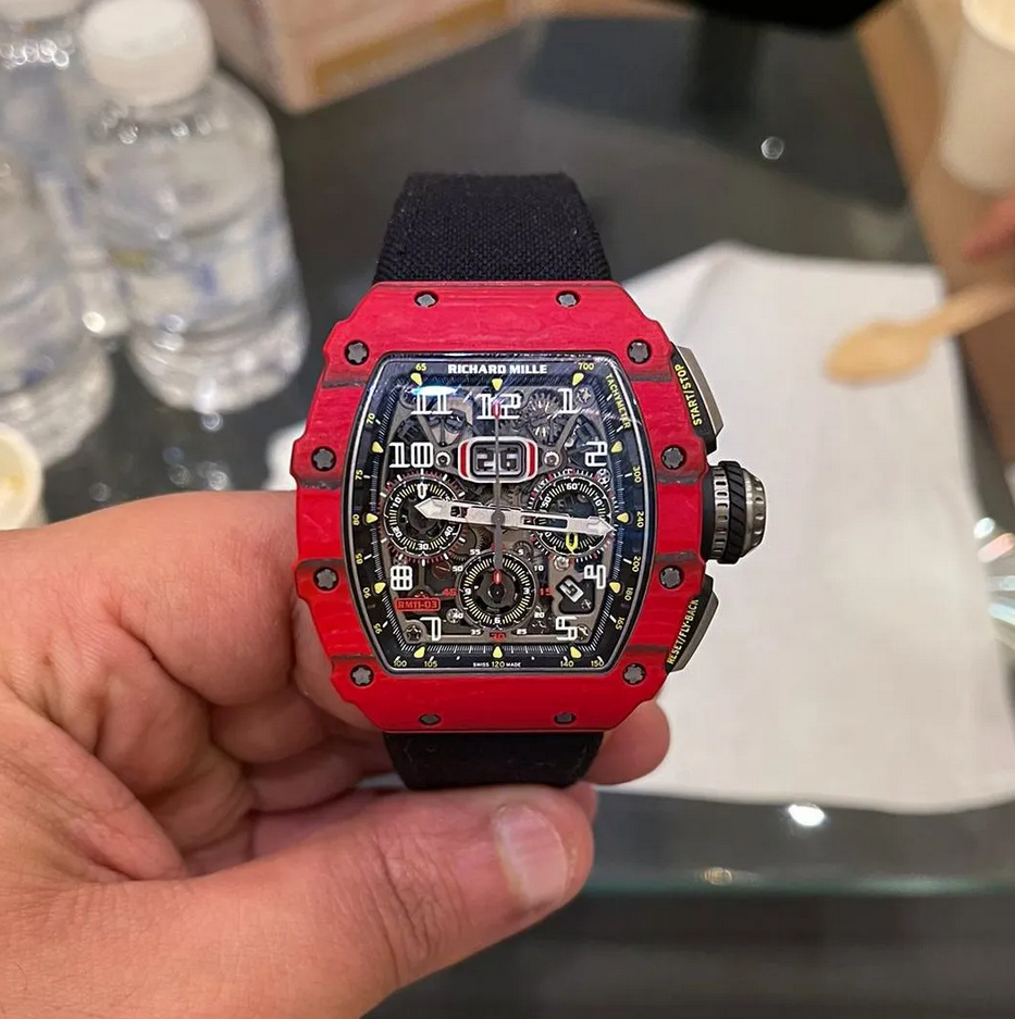 Richard Mille [2020 LIKE NEW] RM 11-03 Red Quartz TPT NTPT Annual Calendar
