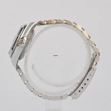 Thumbnail von Rolex Oyster Perpetual Lady Date 69160 Ladies 26MM black dial Full Set 1997's