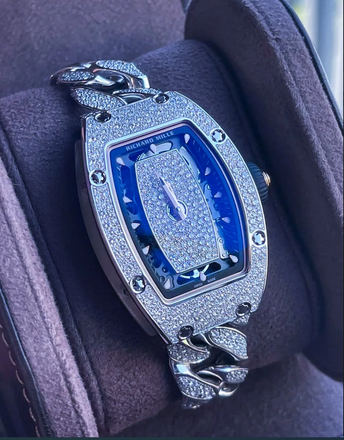 Richard Mille [NEW] RM 07-01 Snow Diamond White Gold Bracelet