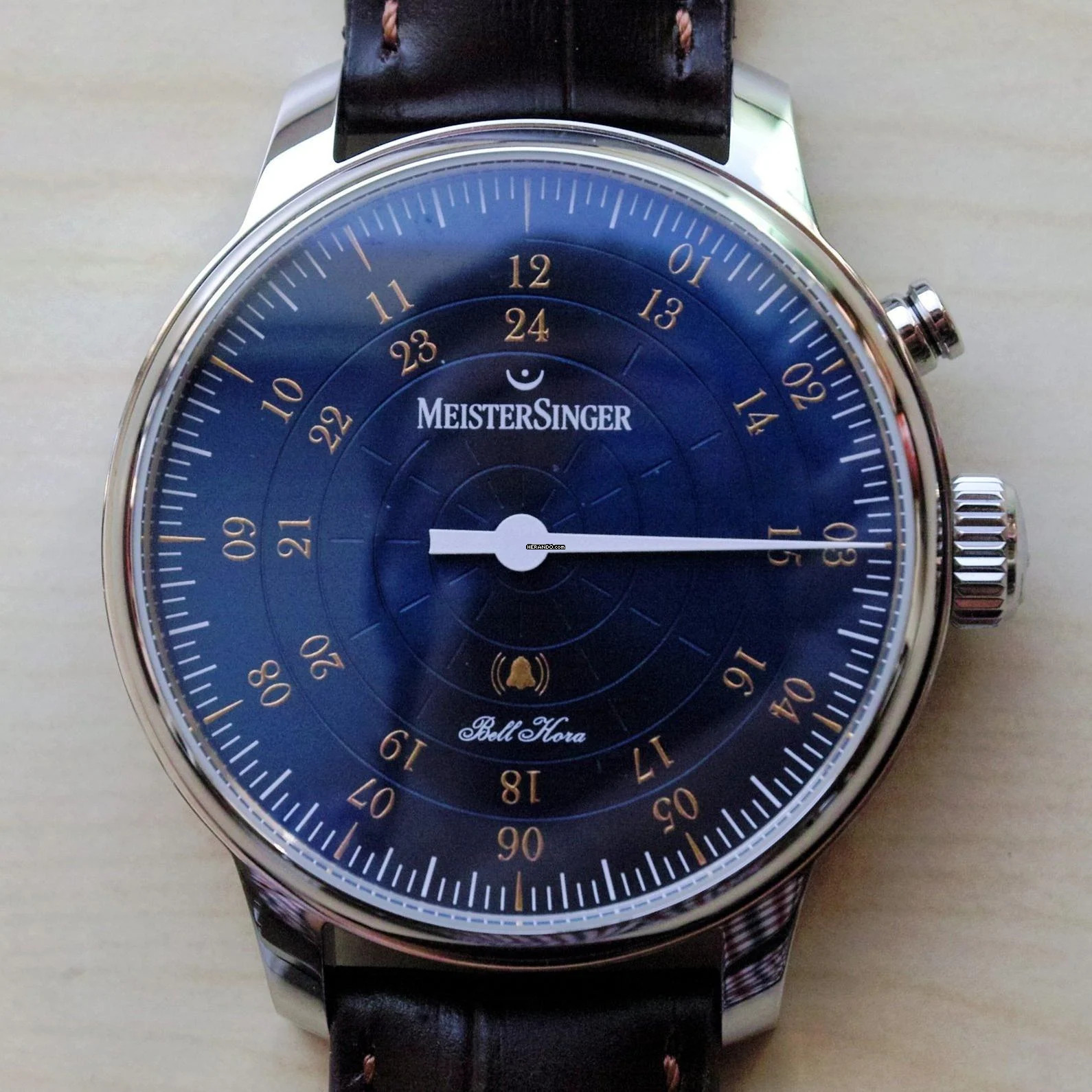 Meistersinger Bell Hora Mid Blue/Gold FULL SET