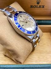 Thumbnail von Rolex Submariner Date Orig. Champagne/Gold Sultan Dial with Box&Papers Top Condition </h1>