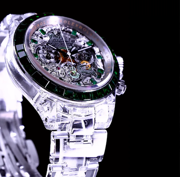 AET REMOULD Rolex Daytona LOONG Full Sapphire White Gold Watch