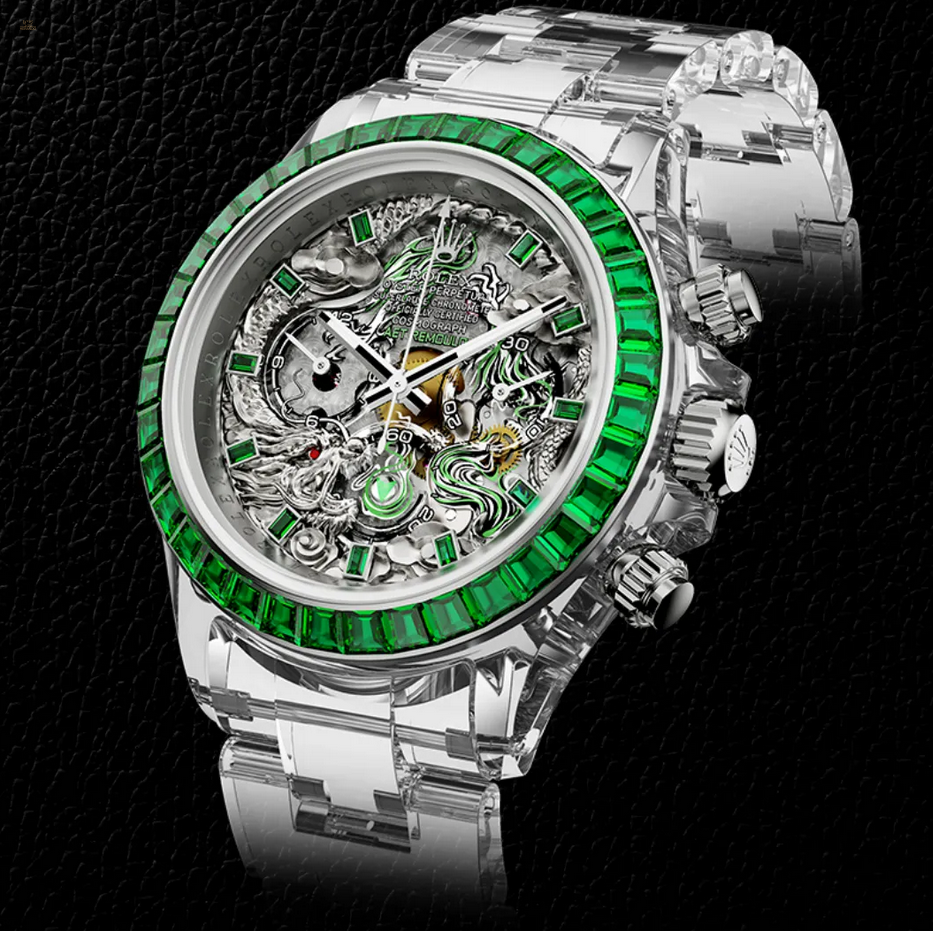 AET REMOULD Rolex Daytona Sapphire "LOONG" White Gold