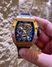 Thumbnail von Richard Mille [OPEN PAPER] RM 011 Rose Gold Automatic Watch