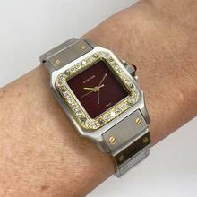 Thumbnail von Cartier Santos Galbée 24mm Automatic 2 Tone Watch 0.69TCW Diamond Bezel </h1>