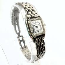 Thumbnail von Cartier Panthère 23mm Quartz Steel 0.32TCW DIAMOND Watch </h1>