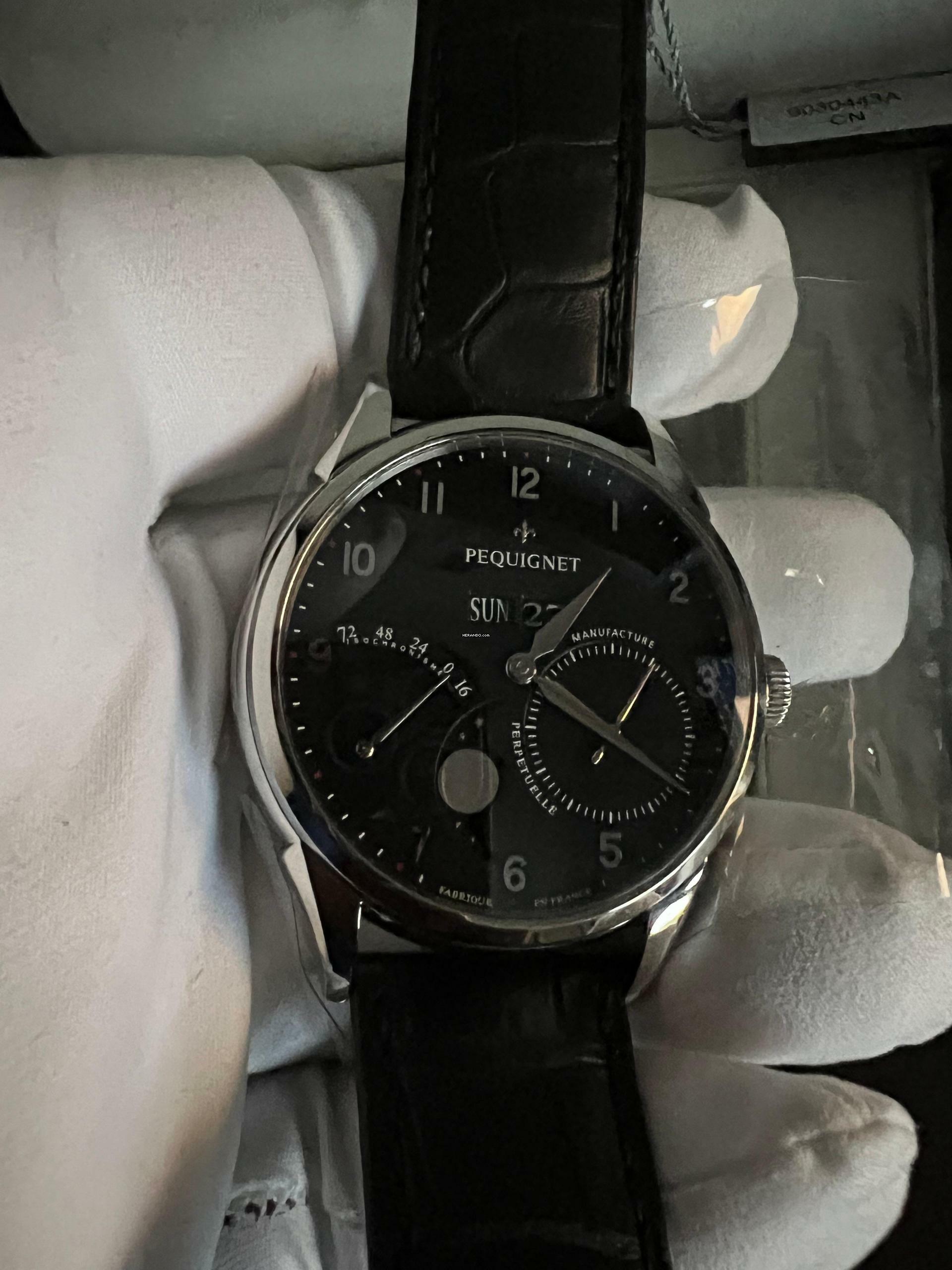 Pequignet Royale Grand Sport Day-Date Power Reserve Moonphase