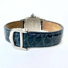 Thumbnail von Cartier Santos Galbée 24mm Quartz Steel 0.69TCW DIAMOND Watch </h1>