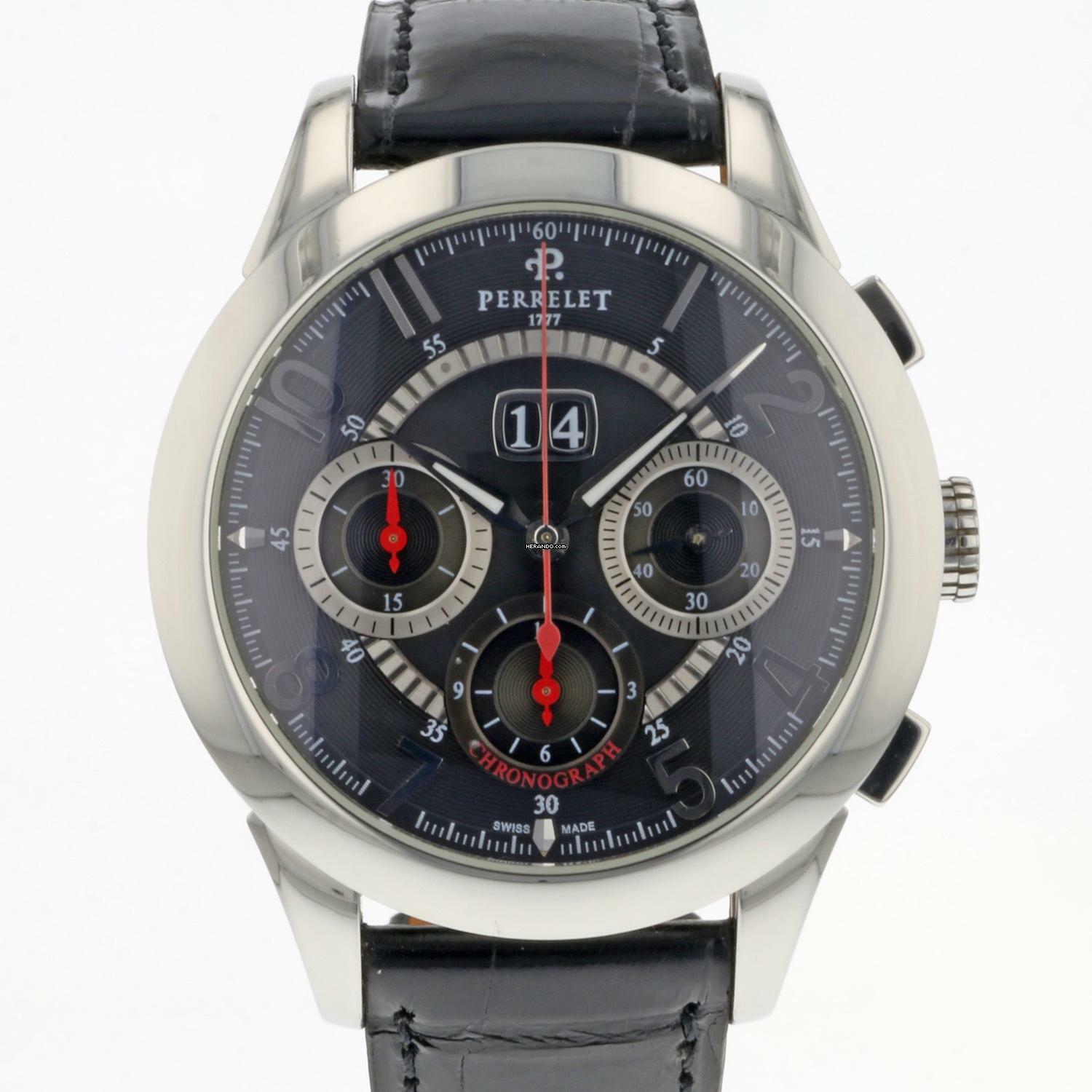 Perrelet Big Date Chronograph </h1>
