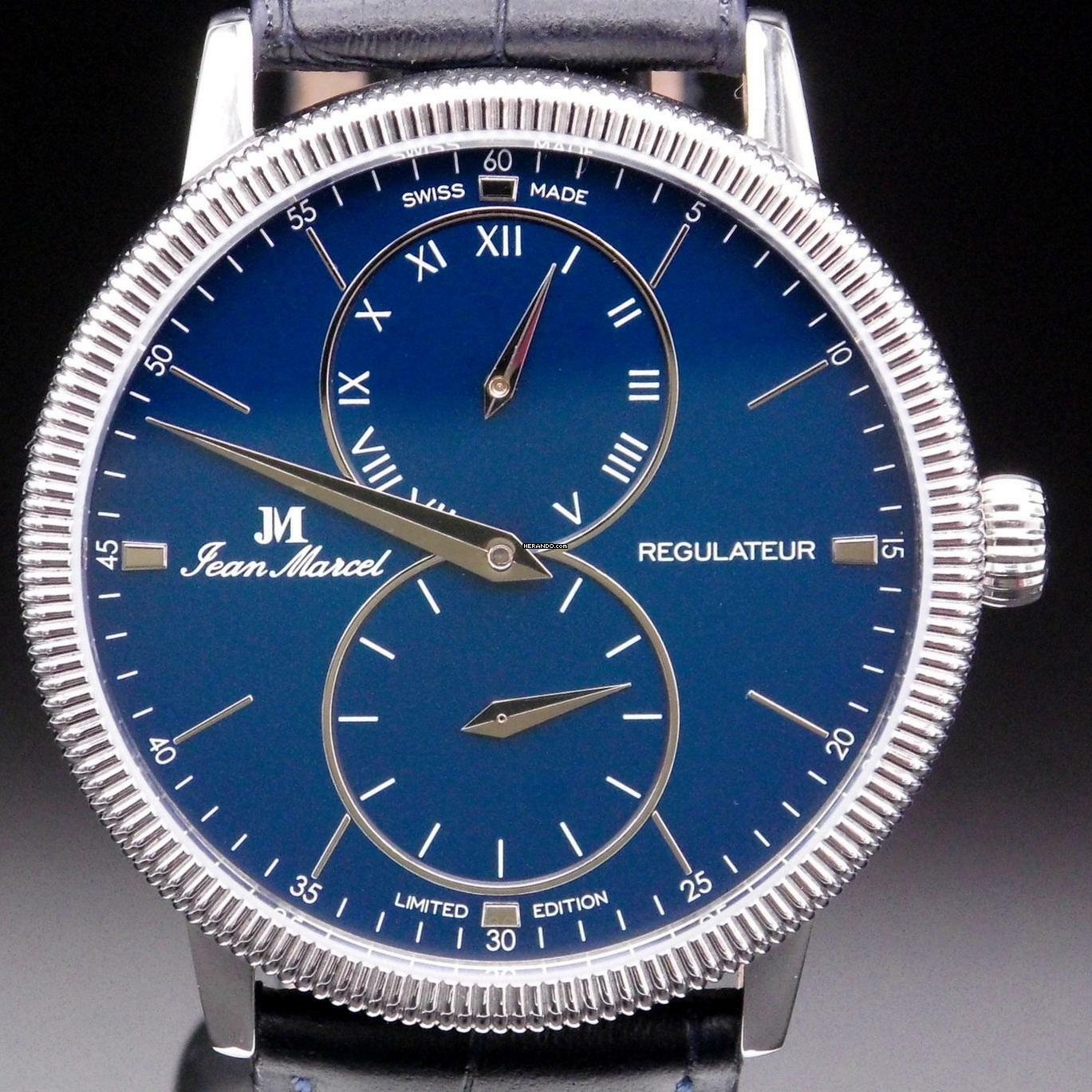 Jean Marcel Pretiosum Regulateur Handaufzug Limited Edition 076/100 Sichtboden </h1>