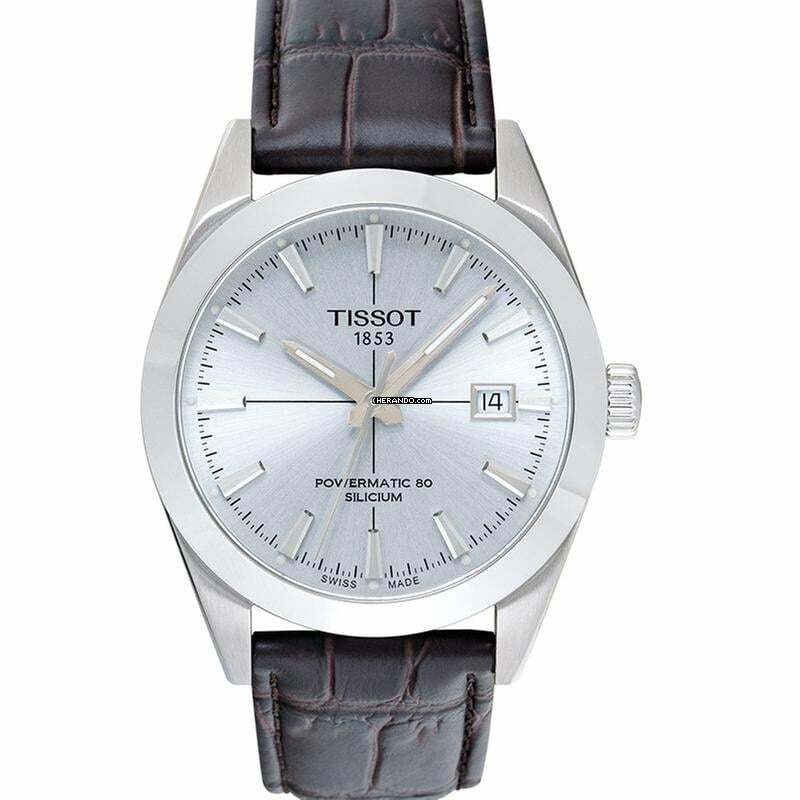 Tissot Gentleman T127.407.16.031.01 - T-Classic Gentleman Powermatic 80 Silicium Automatic Silver Dial Men' </h1>