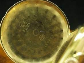 Thumbnail von IWC Schaffhausen 14kt 585 Gold Savonette Taschenuhr Von Ca. 1909 / Kaliber 53 </h1>