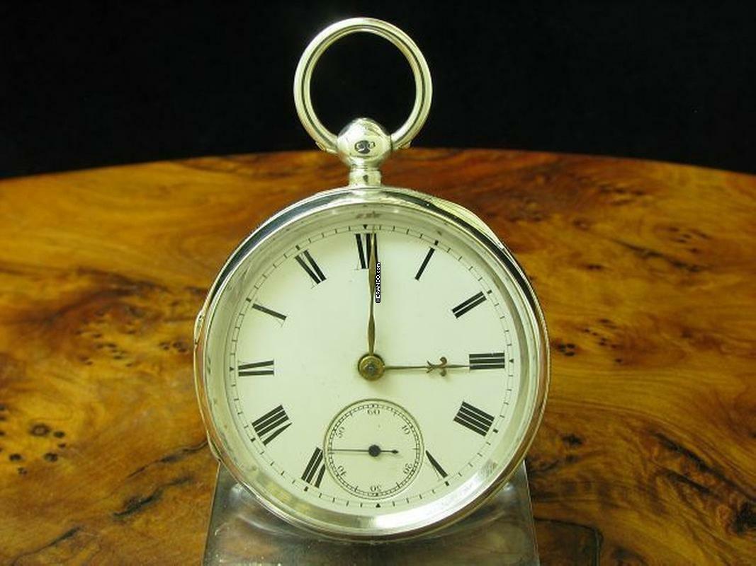 Thomas Peter Hewitt 925 Sterling Silber Open Face Spindeltaschenuhr </h1>