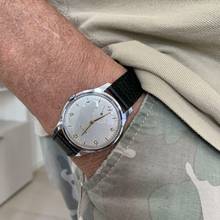 Thumbnail von Zenith Classic Oversize silver dial caliber 126 1950's