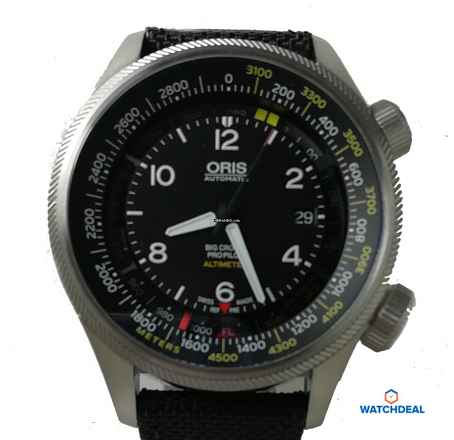  Oris Big Crown ProPilot Altimeter mit Meter 01 733 7705 4164-Se