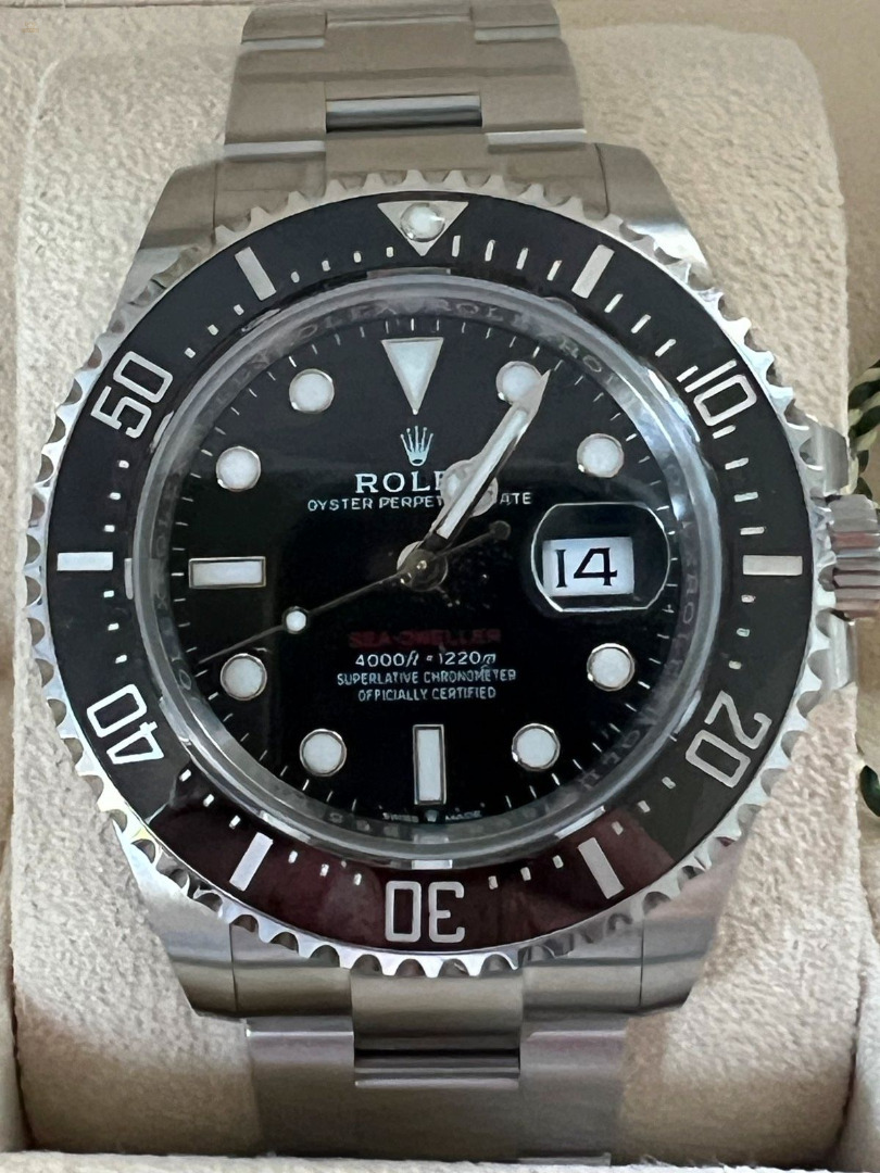 Rolex Sea-Dweller Red ungetragen Fullset 2023