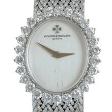 Thumbnail von Vacheron Constantin Ladies Cocktail Dress Factory diamonds white gold 18KT 1970's </h1>