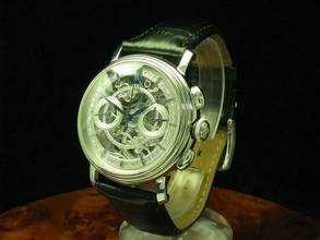 Thumbnail von Alexander Shorokhoff Leo Tolstoi Unique Edelstahl Herrenuhr / Ref As.lt.s2 </h1>