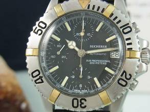 Thumbnail von Bucherer Sub Professional Chronograph Automatic 200 M Herrenuhr Taucheruhr </h1>