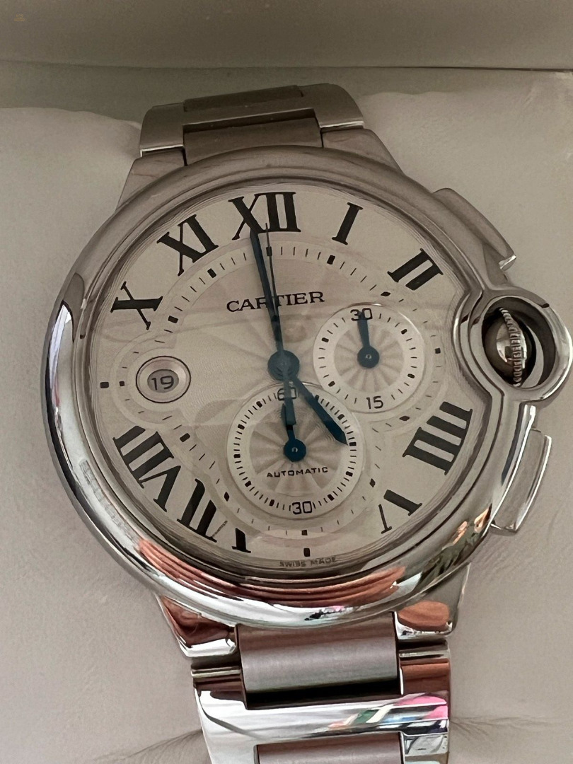 Neue Cartier Ballon Bleue aus 7/2023 Fullset mit Mehrwertsteuer