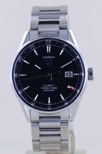 Thumbnail von TAG Heuer Carrera Calibre 7 Date Twin-Time Automatic black Dial Klassiker 41mm Cal 7 </h1>