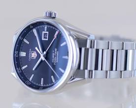 Thumbnail von TAG Heuer Carrera Calibre 7 Date Twin-Time Automatic black Dial Klassiker 41mm Cal 7 </h1>