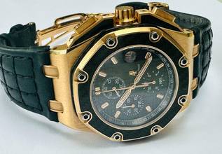 Thumbnail von Audemars Piguet Royal Oak Offshore Chronograph Juan Pablo Montoya FULLSET </h1>