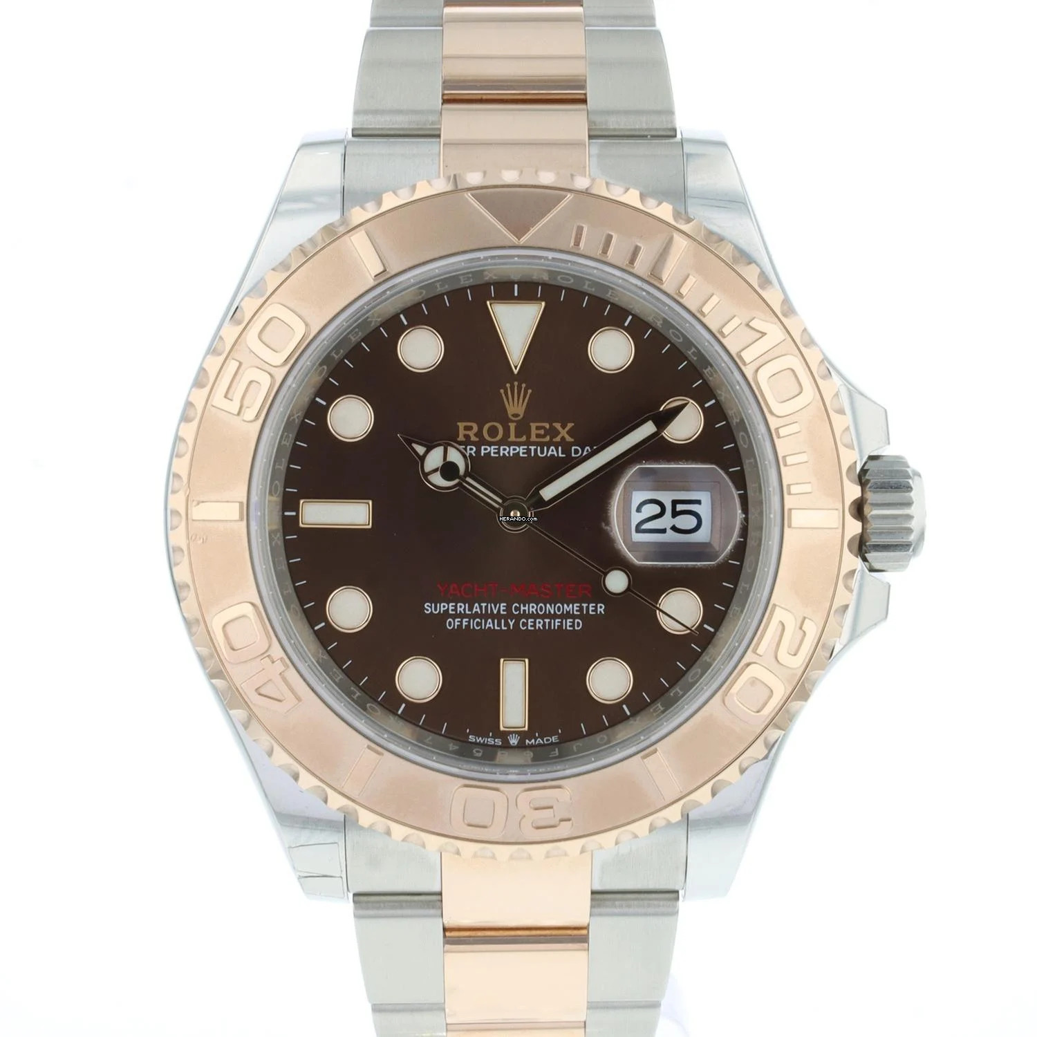 Rolex Yacht-Master 40 Steel-Everose Gold Chocolate Dial NEW </h1>