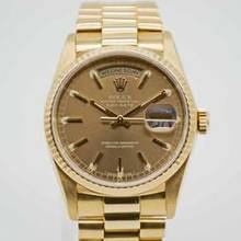 Thumbnail von Rolex Day-Date 36 Tritium Havana Dial L-Serie mit Rolex Service </h1>