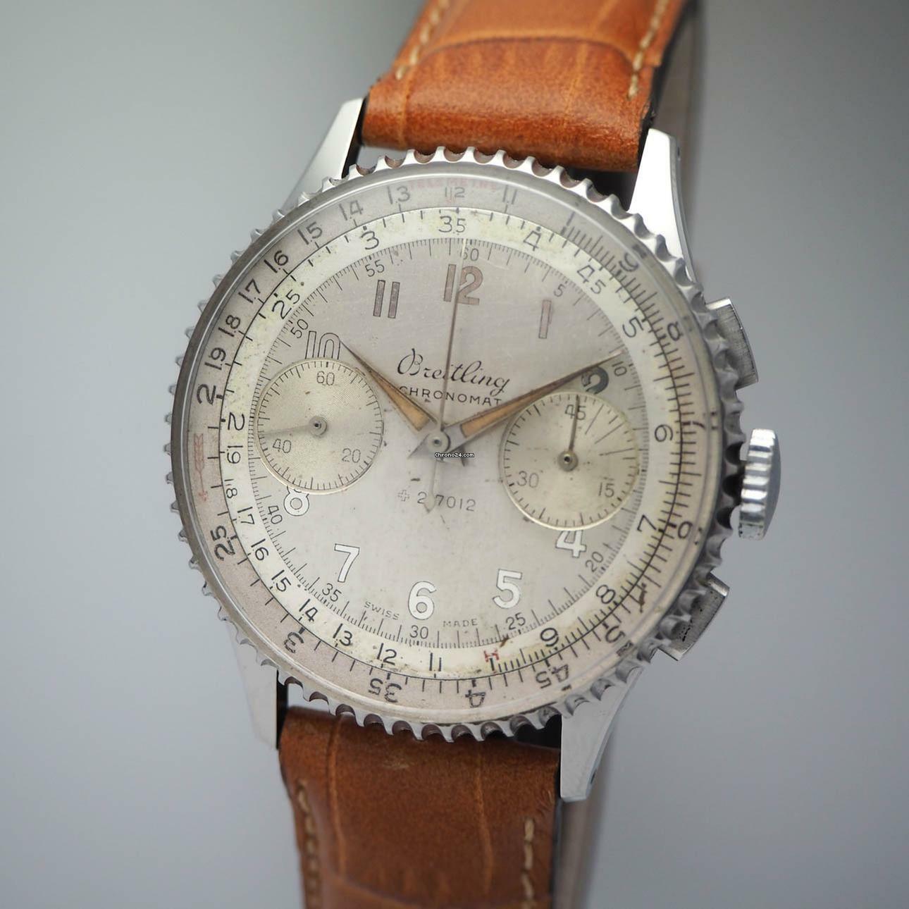 Breitling Chronomat 217012 769 Chronograph Vintage Stahl rare