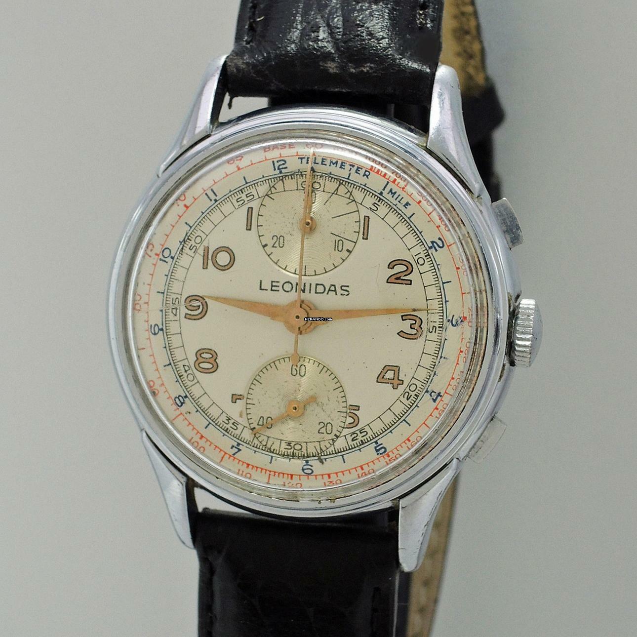 Leonidas Chronograph Vintage Valjoux 77 </h1>