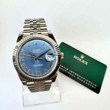  Rolex Datejust II Oyster Perpetual DATEJUST II Automatic 41mm Steel Watch Blue Dial </h1> 