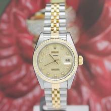 Thumbnail von Rolex Lady-Datejust Stahl/Gold Ref :69173 Rolex Box von 1987 </h1>