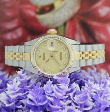 Thumbnail von Rolex Lady-Datejust Stahl/Gold Ref :69173 Rolex Box von 1987 </h1>