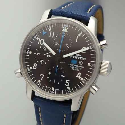  Fortis F-43 Flieger Chronograph Alarm 599.70.11 Platin 950 LIMITED EDITION Ultra Rare Limited Edition 100 