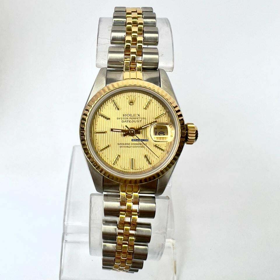 Rolex Datejust Oyster Perpetual DATEJUST Automatic 26mm 2 Tone Watch </h1>