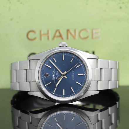  Rolex Air King Stahl Ref: 14000 - Box & Papiere von 1996 </h1> 