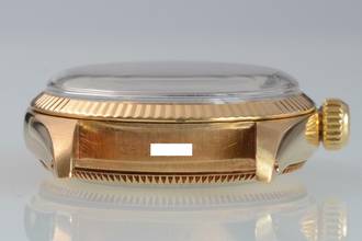 Thumbnail von Rolex Oyster Perpetual 31 6751 Midsize 31MM white dial yellow gold 18KT 1974's </h1>