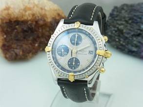 Thumbnail von Breitling Chronomat Chronograph Limited Edition Automatik Stahl / Gold B13050 </h1>