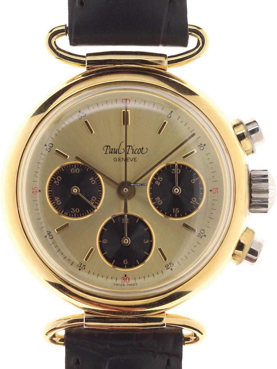 Paul Picot Gents manual wind Wristwatch Chronograph 4888 Ref. 5103-8000 </h1>