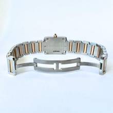 Thumbnail von Cartier Tank Française Quartz 20mm 2 Tone 0.80TCW DIAMOND Watch </h1>