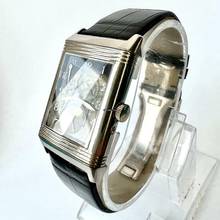 Thumbnail von Jaeger-LeCoultre Reverso Night and Day 18K White Gold Watch </h1>