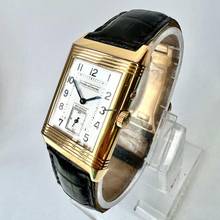 Thumbnail von Jaeger-LeCoultre Reverso Night-Day 18K Rose Gold Watch </h1>